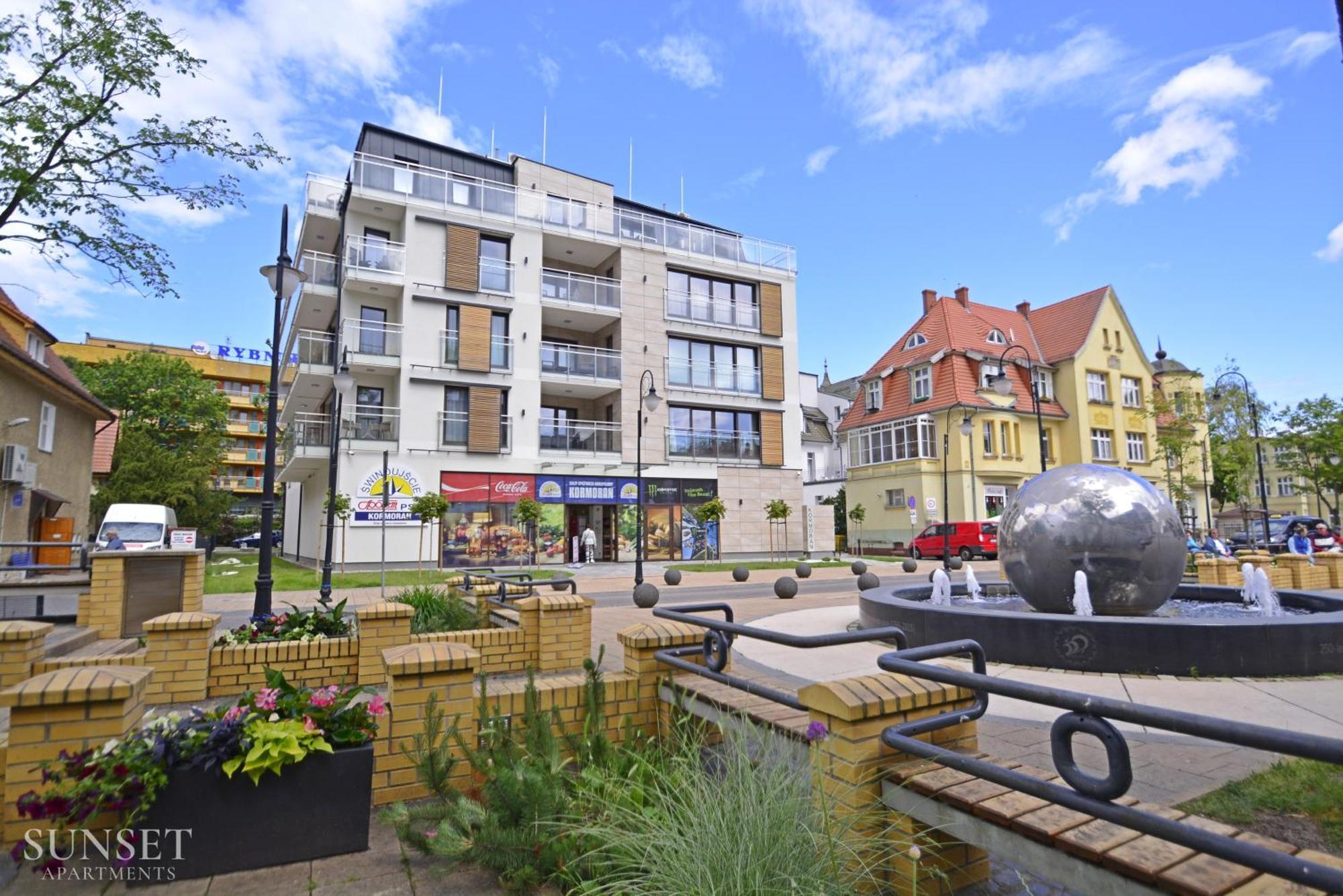 Sunset Apartments - Kormoran - Plaza 300M Swinoujscie Luaran gambar